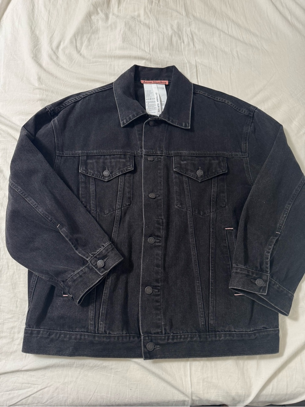 Acne Studios Relaxed Fit Denim Jacket